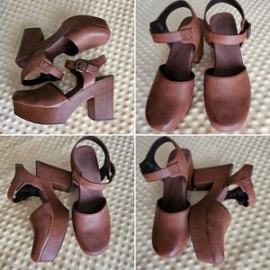 Sonoma Gimlet cognac colored clogs WMNS 8.5